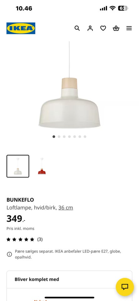 Pendel, Ikea