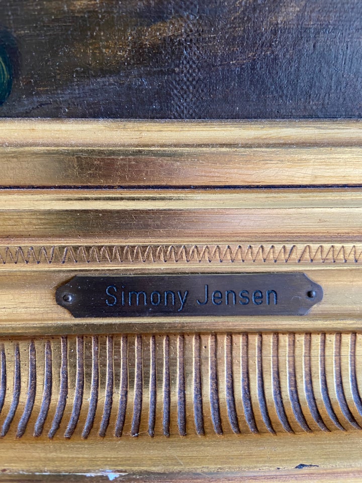 Oliemaleri, Simony Olaf Jensen,