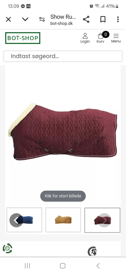 Dækken Kentucky bordeaux velvet