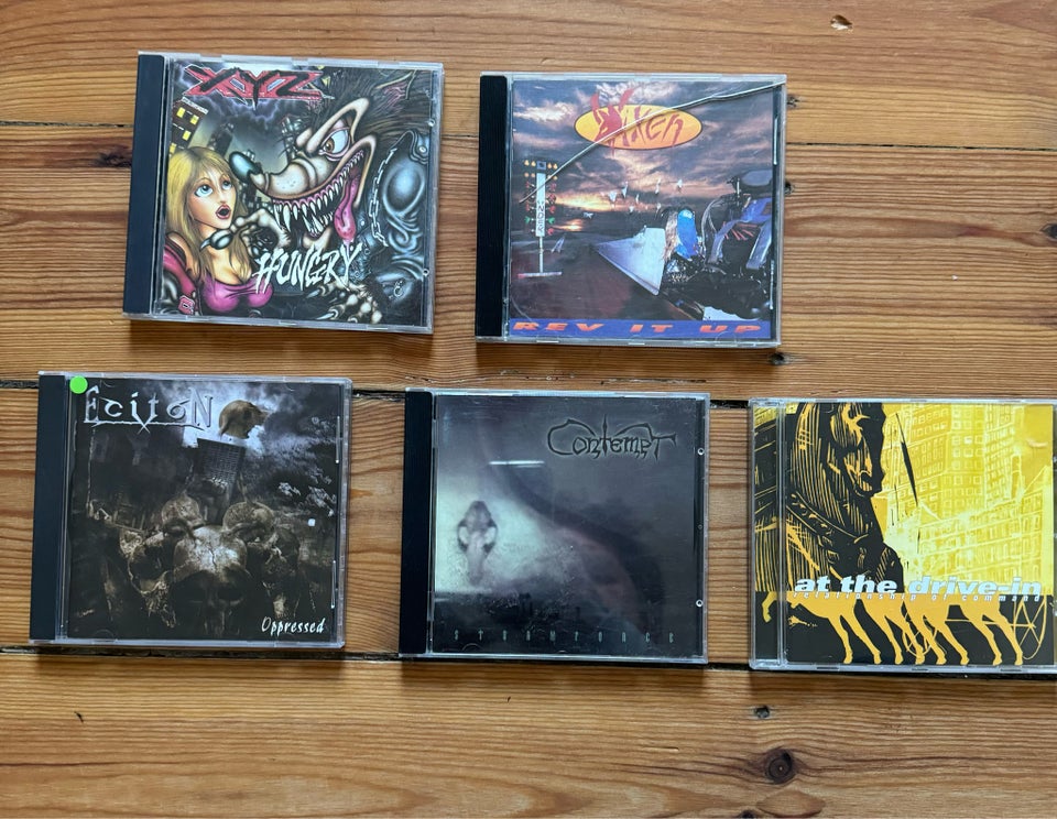 53 cd’er - Dødsmetal, grunge,