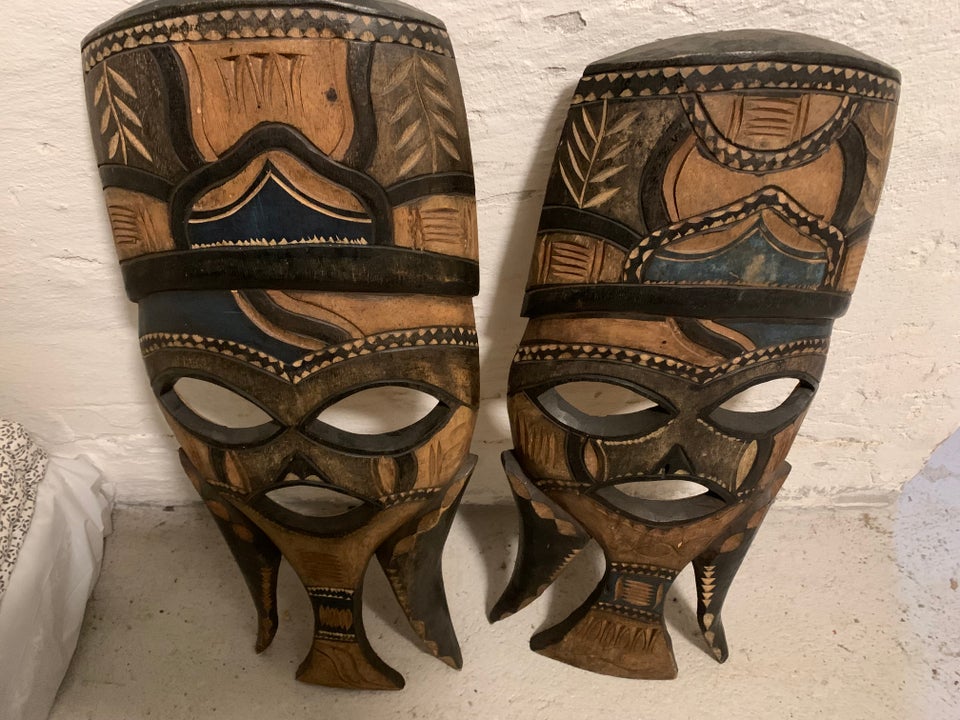 Afrikanske masker, motiv: