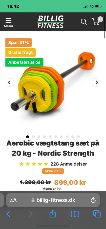 Vægtskiver, Nordic strength