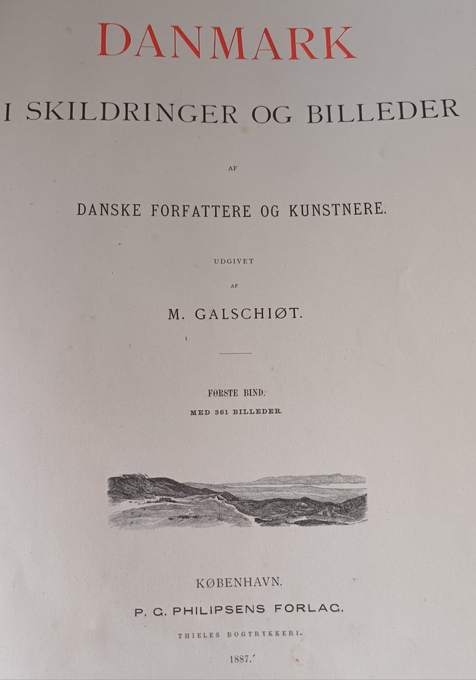 2 bind af Danmark i skildringer og