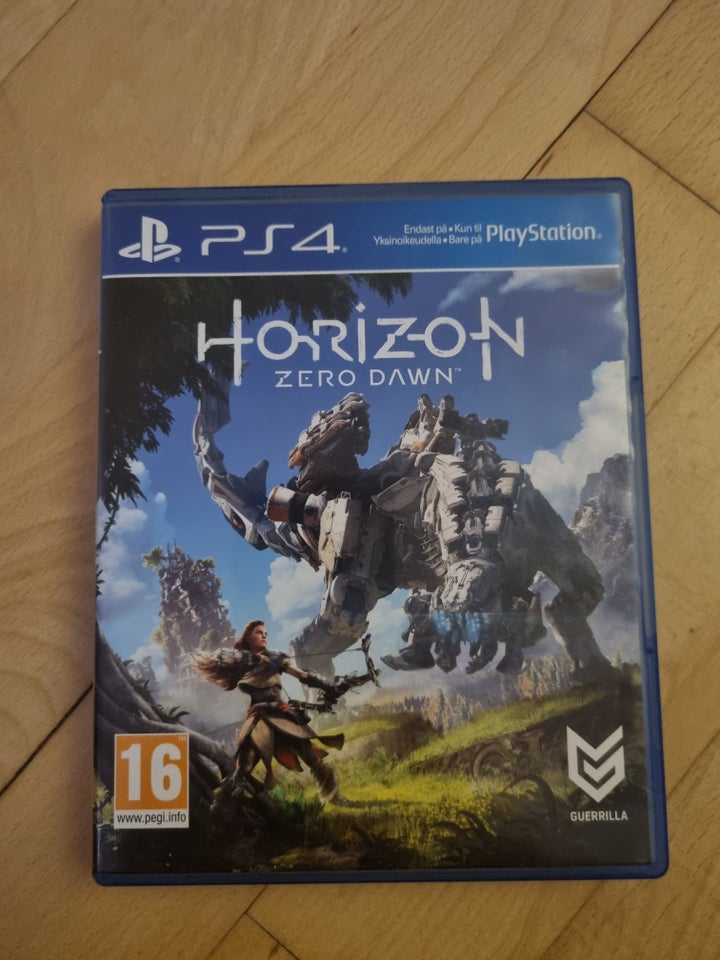 Horizon Zero Dawn, PS4, action