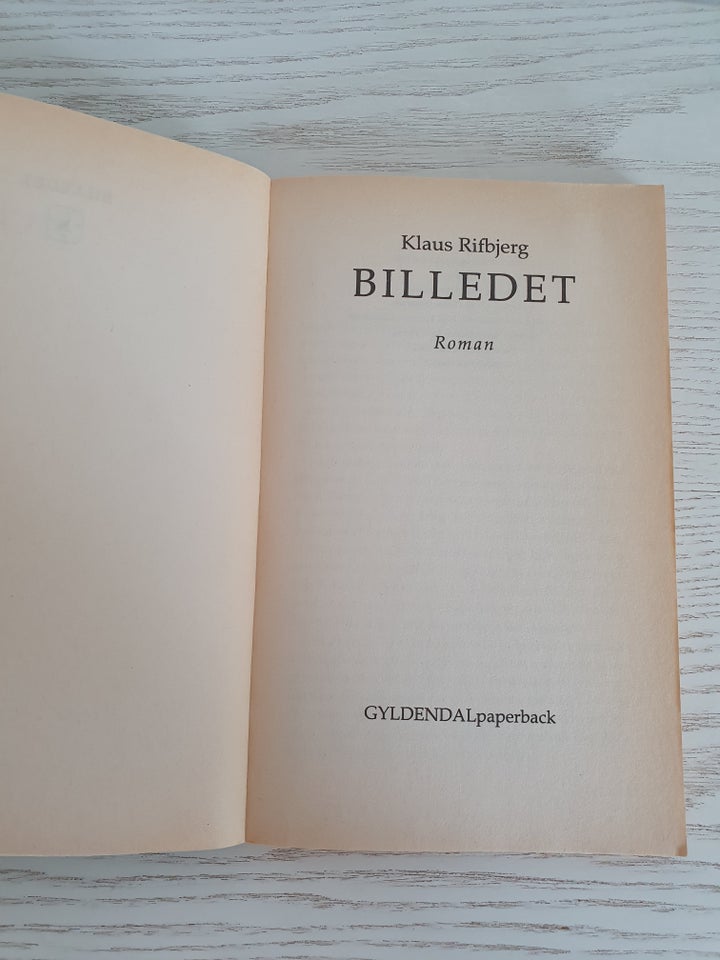 Billedet Klaus Rifbjerg genre: