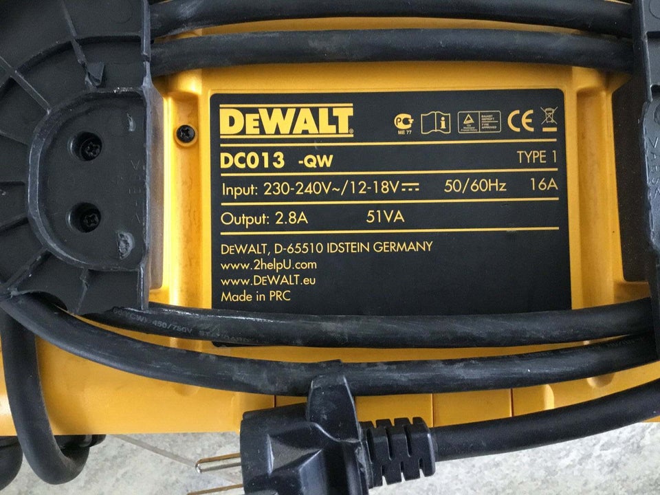 Andet elværktøj DeWalt radio