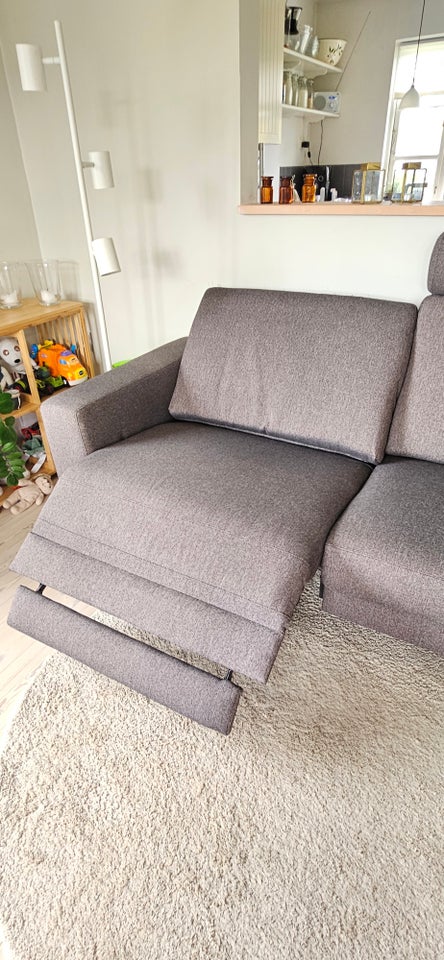 Sofa stof 3 pers