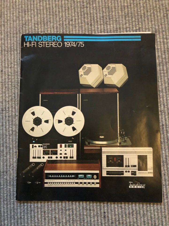 Andet, Tandberg, katalog 1974/75