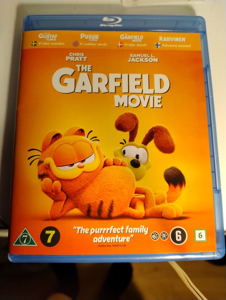 The Garfield Movie Blu-ray