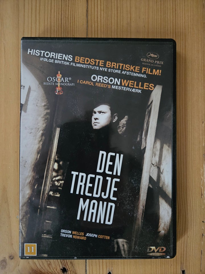 Den tredje mand, DVD, drama