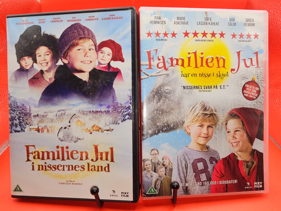 2 x Familien Jul, DVD, familiefilm