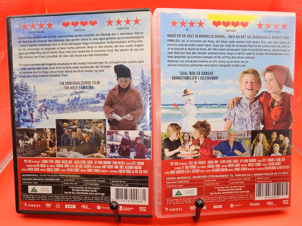 2 x Familien Jul, DVD, familiefilm