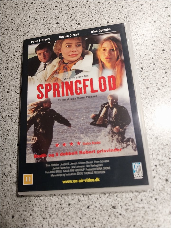 Springflod, DVD, drama