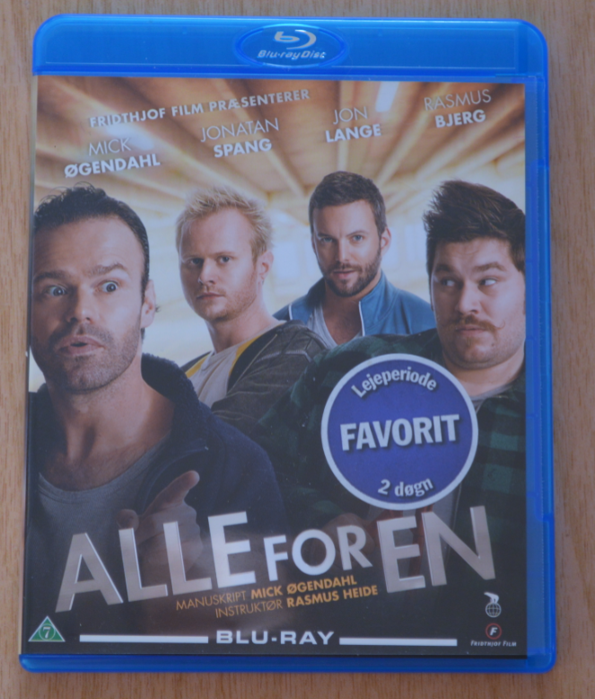 Alle for én, Blu-ray, komedie