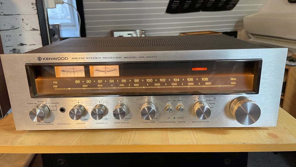 Receiver, Kenwood, KR-4070