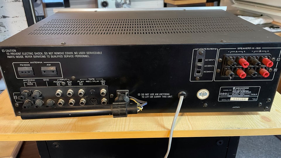 Receiver, Kenwood, KR-4070