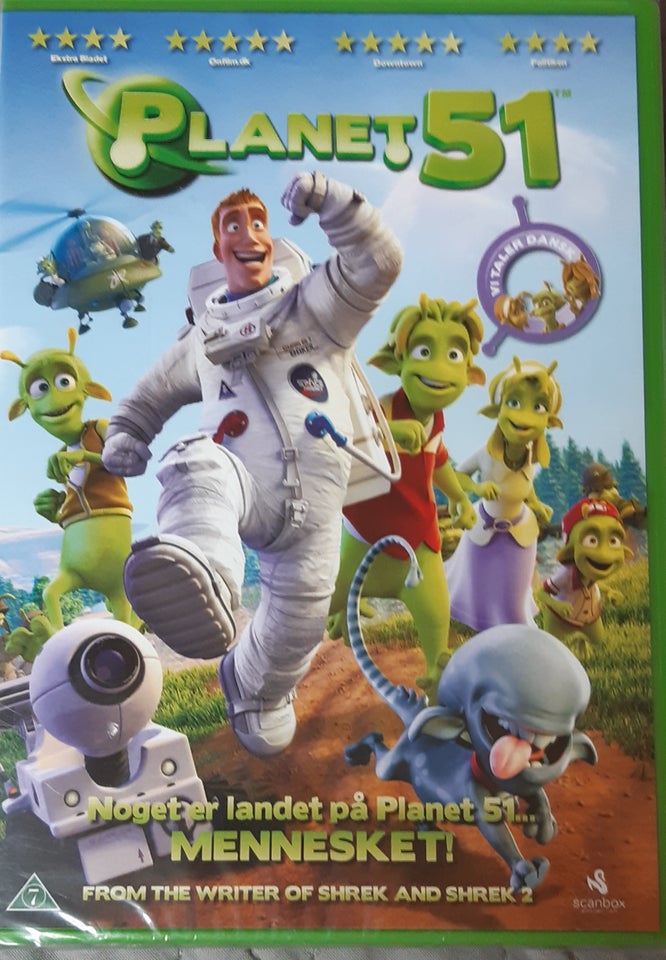 Planet 51, DVD, tegnefilm