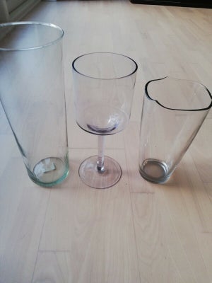 Glas Glas cylinder fyrfadsstage