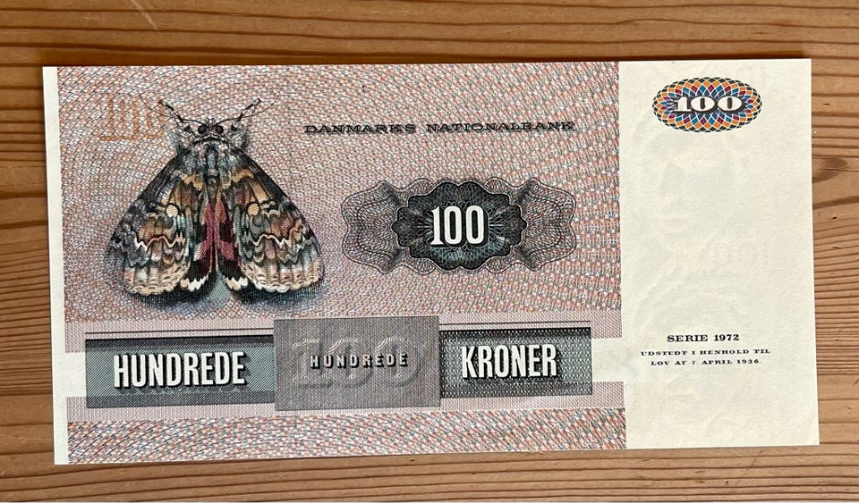 Danmark, sedler, 100