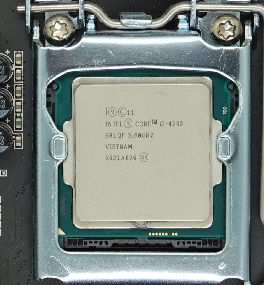 CPU og bundkort Intel + MSI  Core i7