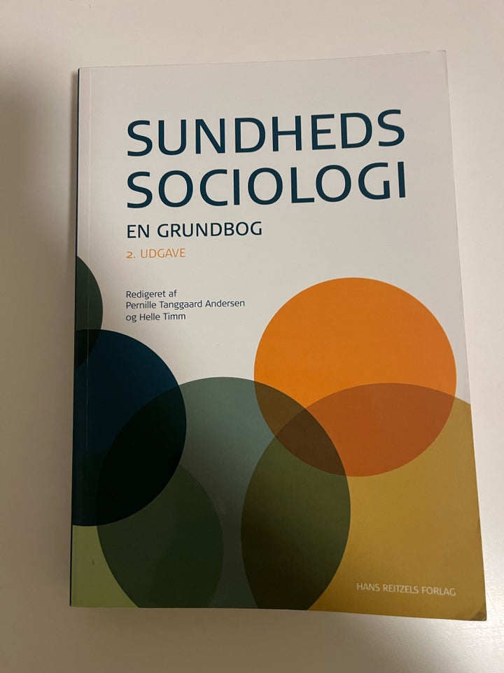 Sundhedssociologi- En grundbog