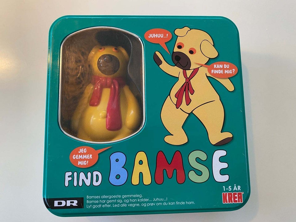 FIND BAMSE, Gemmeleg, andet spil