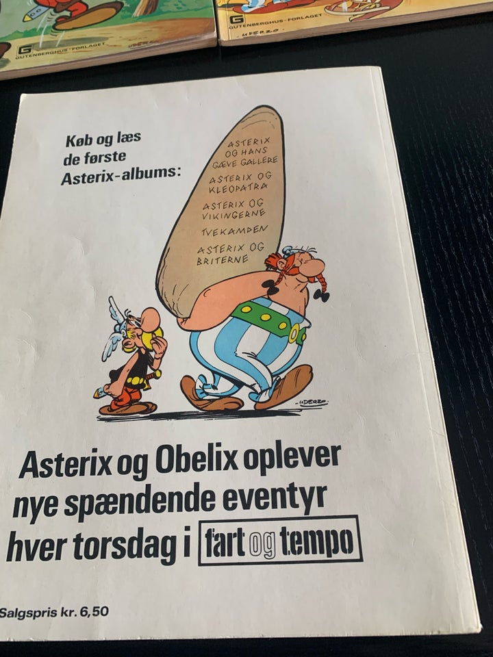 Bøger og blade, 5 Asterix album fra