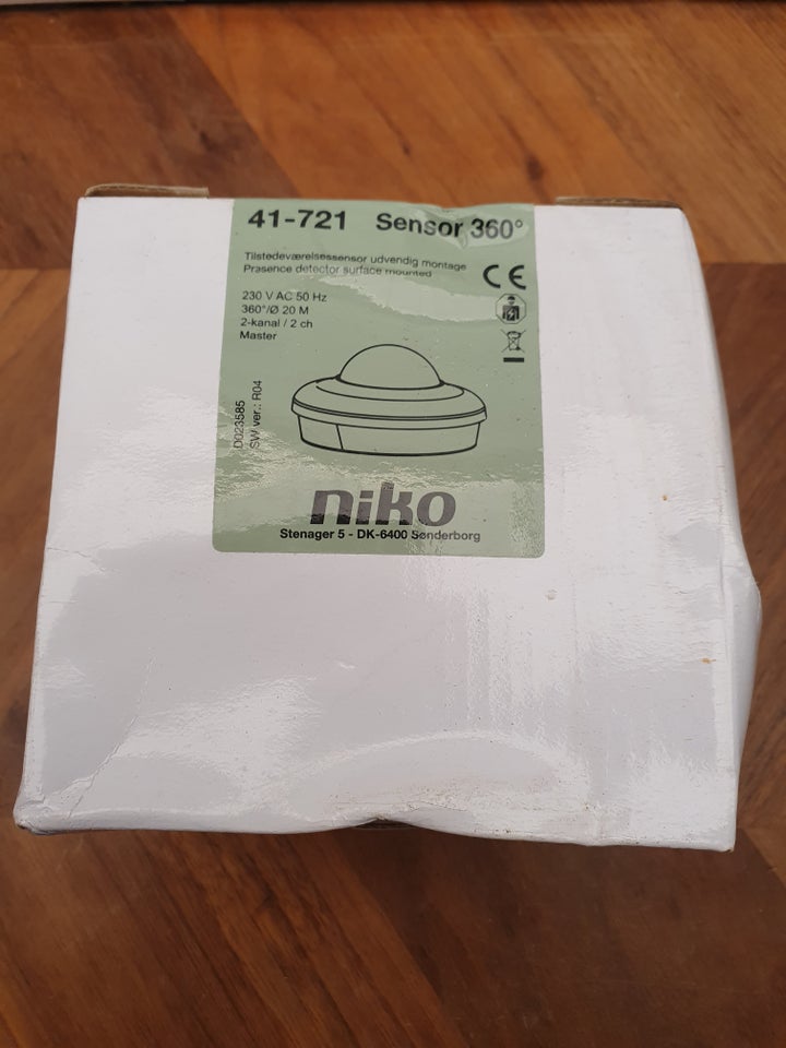 Niko 41-721 bevægelsessensor 360