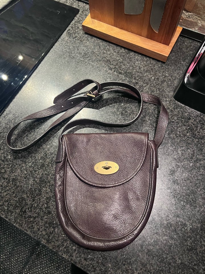 Crossbody, Mulberry, læder