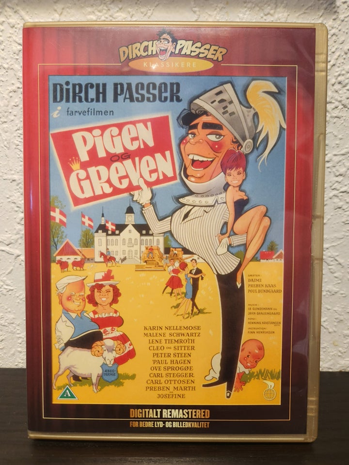 Pigen og Greven, DVD, andet