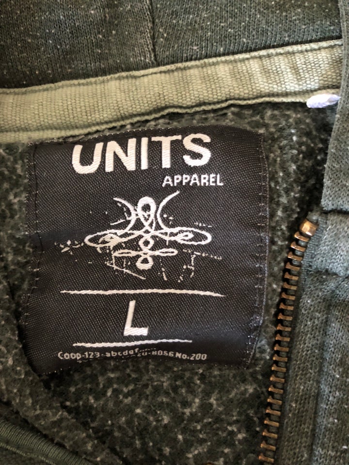 Hættetrøje, Units Apparel , str. L