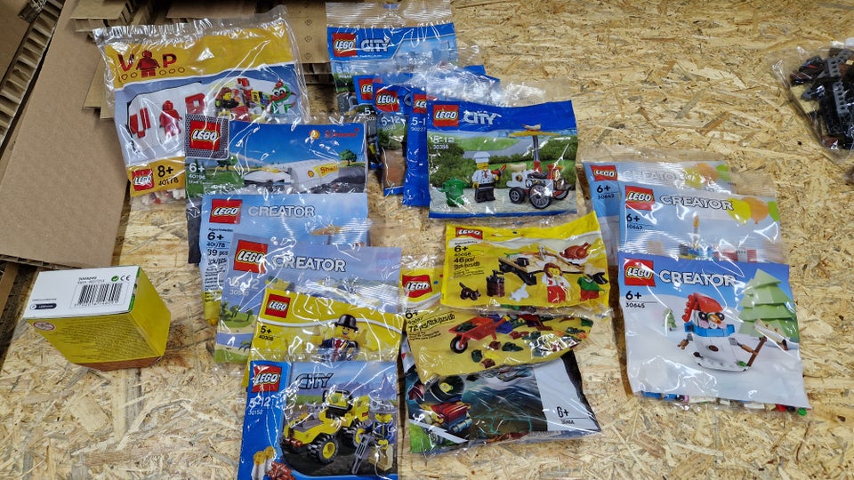 Lego blandet, Polybags