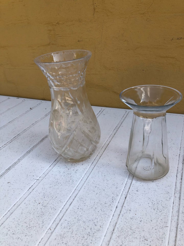 Vase Rosendahl og Krystal-vase