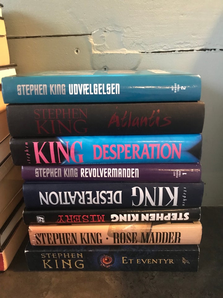 Bogsamling med Stephen KIng