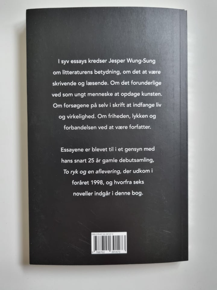 Så lad det være, Jesper Wung-Sung,