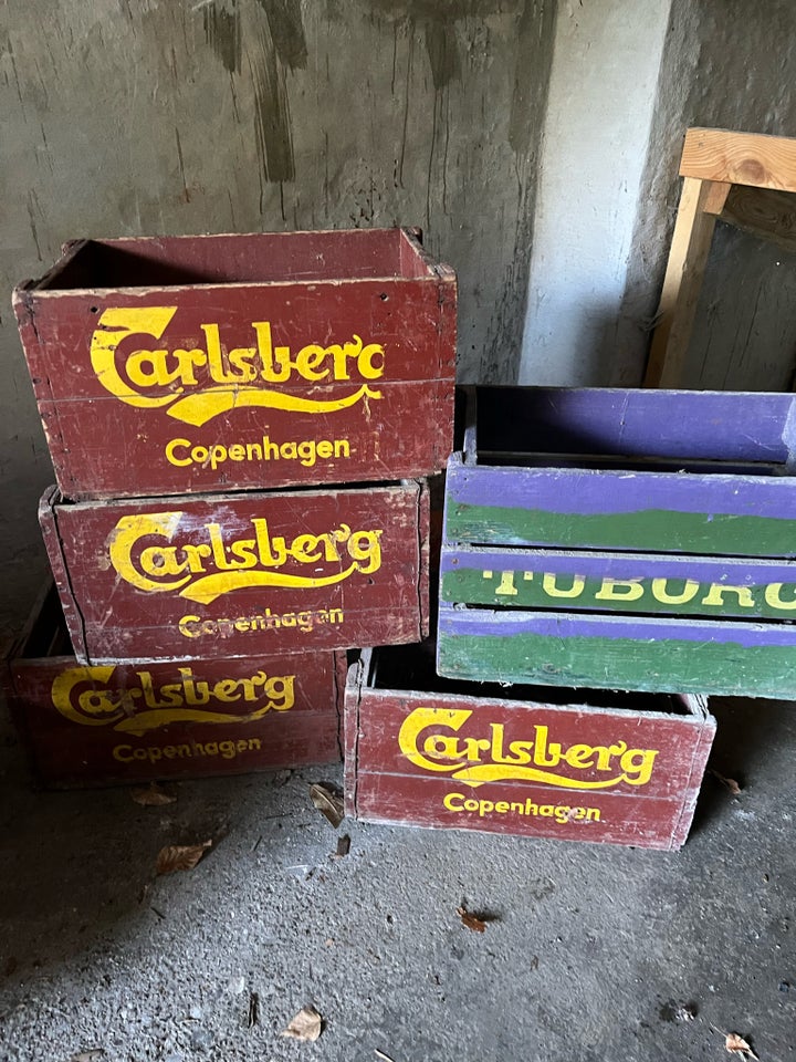 Øl kasser, Carlsberg og Tuborg