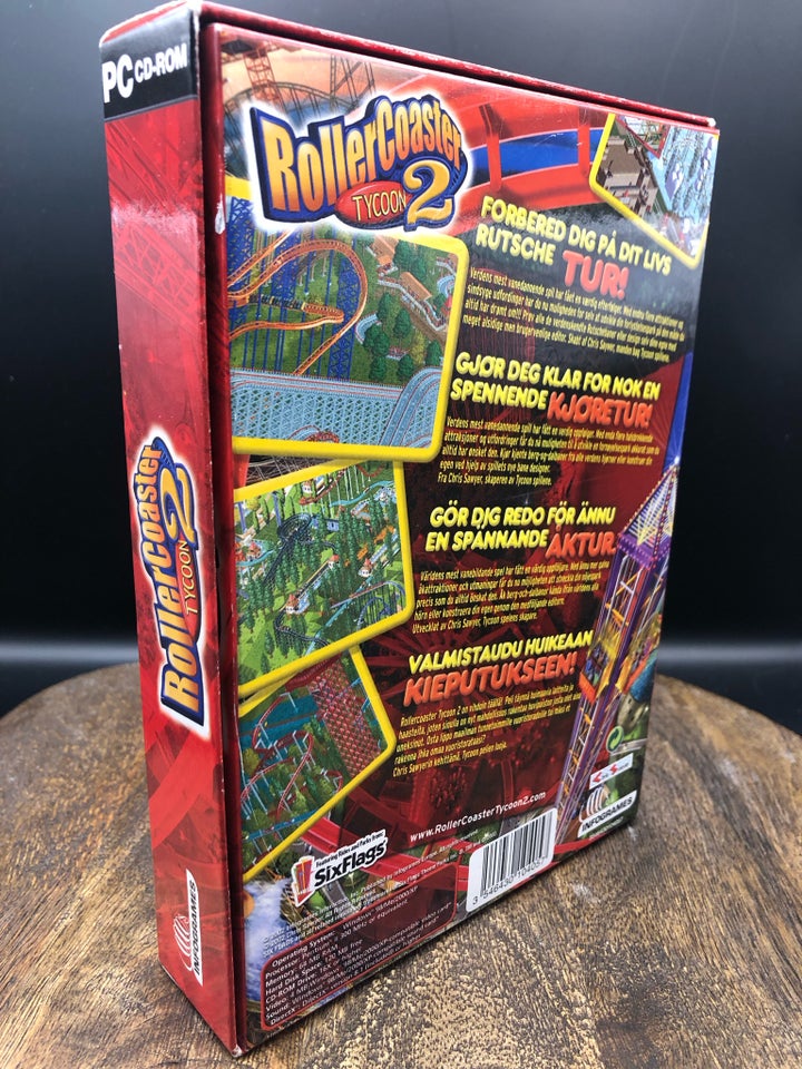 Rollercoaster Tycoon 2 Box, til pc,