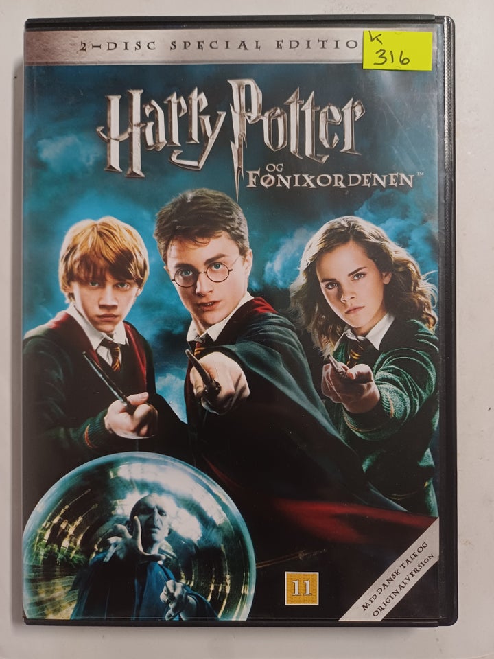 Harry Potter og Fønixordenen, DVD,