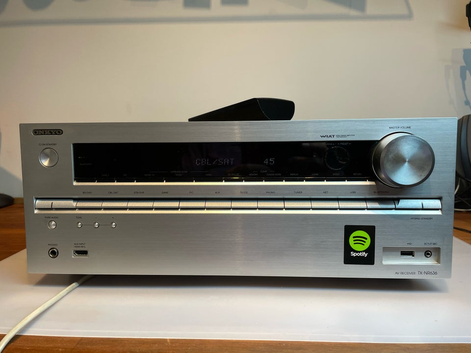 Onkyo, TX-NR 636, 7.2 kanaler