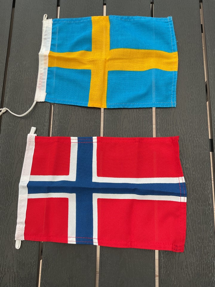 Svensk gæsteflag str. 30cm...