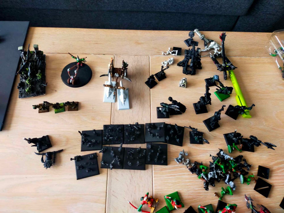 Warhammer, Orc og goblins hær fra