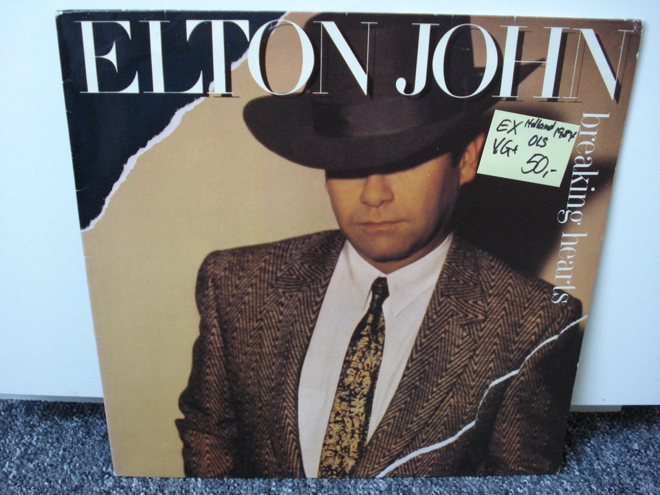 LP Elton John Breaking Hearts