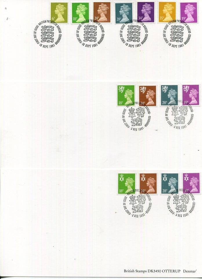 England 10 x FDC