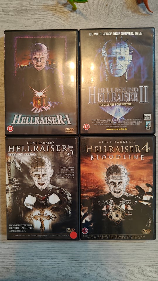 Hellraiser 1 -4, instruktør Clive