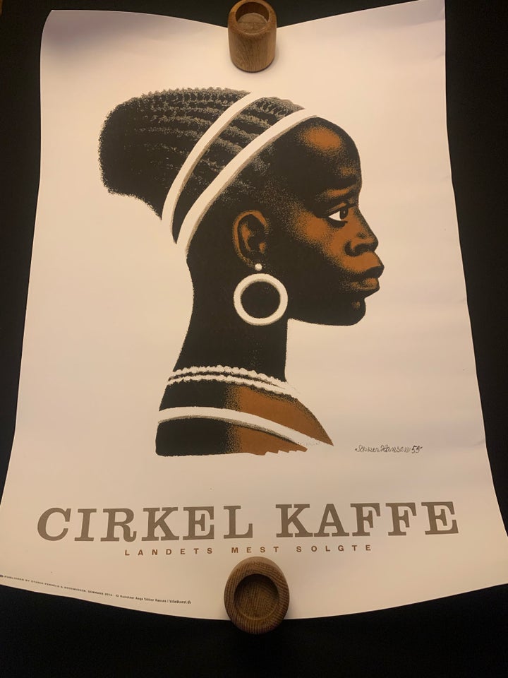 Plakat, Cirkel kaffe