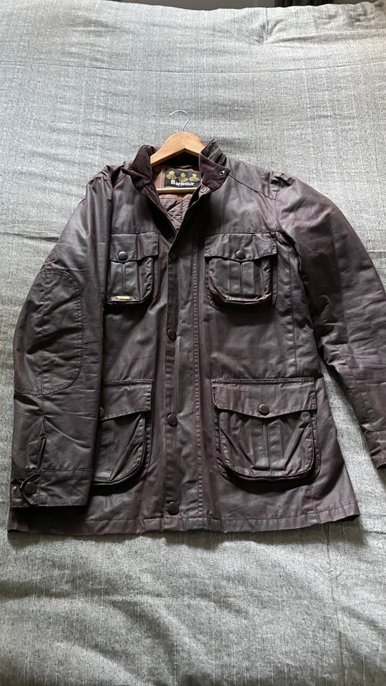 Oilskinsjakke, str. L, Barbour