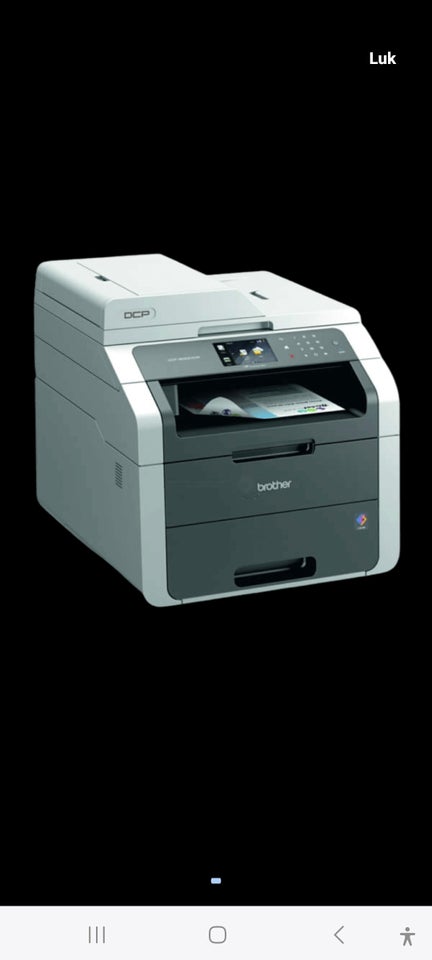 Laserprinter, multifunktion, m.