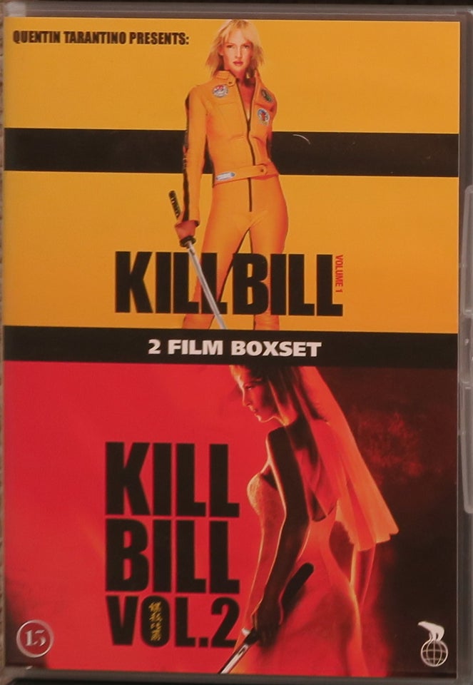 Kill Bill Vol 1  2, DVD, action