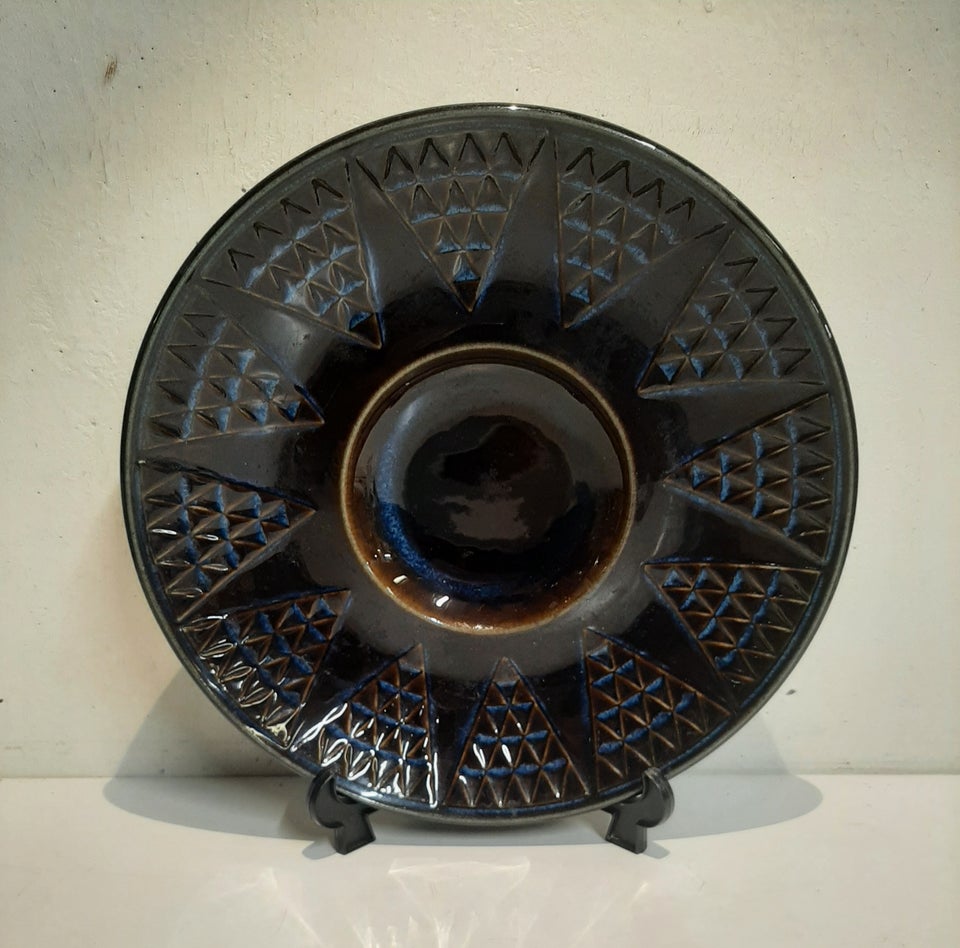 Keramik Stort stentøjsfad