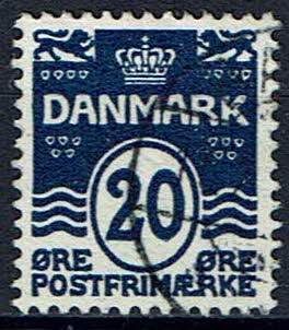 Danmark, stemplet, bogtryk